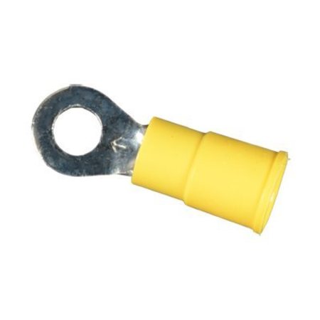 W & E SALES CO YELLOW RING TONGUE TERMINAL 50PK*AV5028 WE427